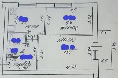 2-х комнатная квартира, 42 м², Центр, Бендеры img